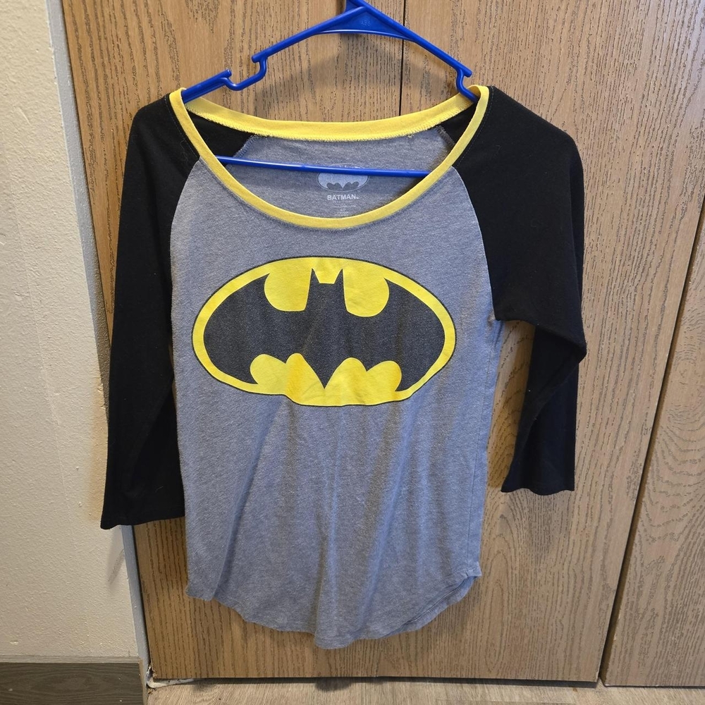 Batman Logo Raglan Tee
